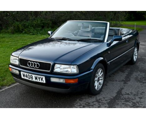 CORRECTED (LOWER) ODOMETER READING  1995 Audi 80 Cabriolet 2.0 - Odometer reading 170,300 miles- MOTd until 29th September 20