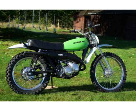 1978 Kawasaki KD 125  - Registration no. YNF855S, VIN. K1509684, Engine no. K1509656 - Fully restored, American import First 