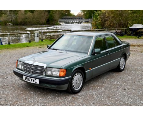 1992 Mercedes-Benz 190E (W201) 2.0 Saloon - Pine Green metallic - 106,380 miles with large history file - New MOT The W201 Se