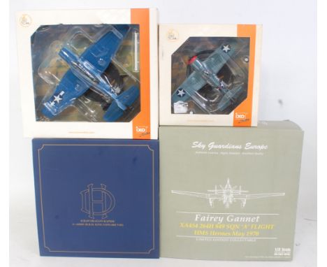Seven various boxed 1/72 scale diecast aircraft models to include Corgi Aviation Archive, Ixo Models, Sky Guardians and vario