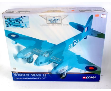 A Corgi Aviation Archive 1/32 scale model of a WWII DH Mosquito B MKX VI, model No. AA34601 in the original polystyrene packe