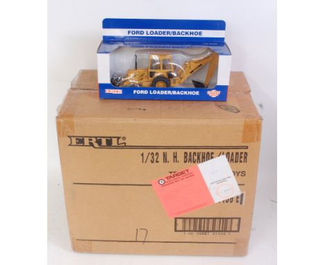 An ERTL 1/32 scale trade box of Ford Loader/Batco loaders, 11 of 12 units in total, all appear as issued in original blue & w