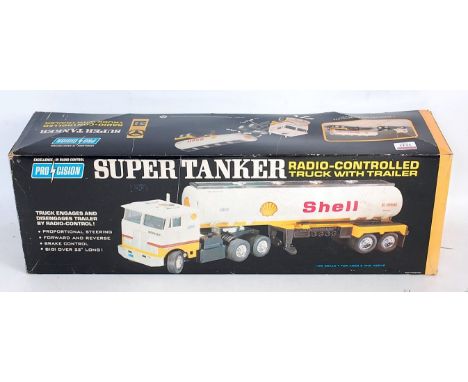 Procision Products 1.16 scale/22” long. Remote Control. Mint Boxed80002Peterbilt 352 'Pacemaker' Cabover Truck & 'Shell' 9000