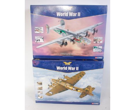 A Corgi Aviation Archive 1/72 scale diecast aircraft group to include AA 33301 Boeing B17F Flying Fortress Memphis Belle, and