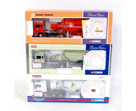 Three various boxed Corgi 1/50 scale Hauliers of Reknown road transport diecast vehicles to include Ref. Nos. CC13407, 74901,