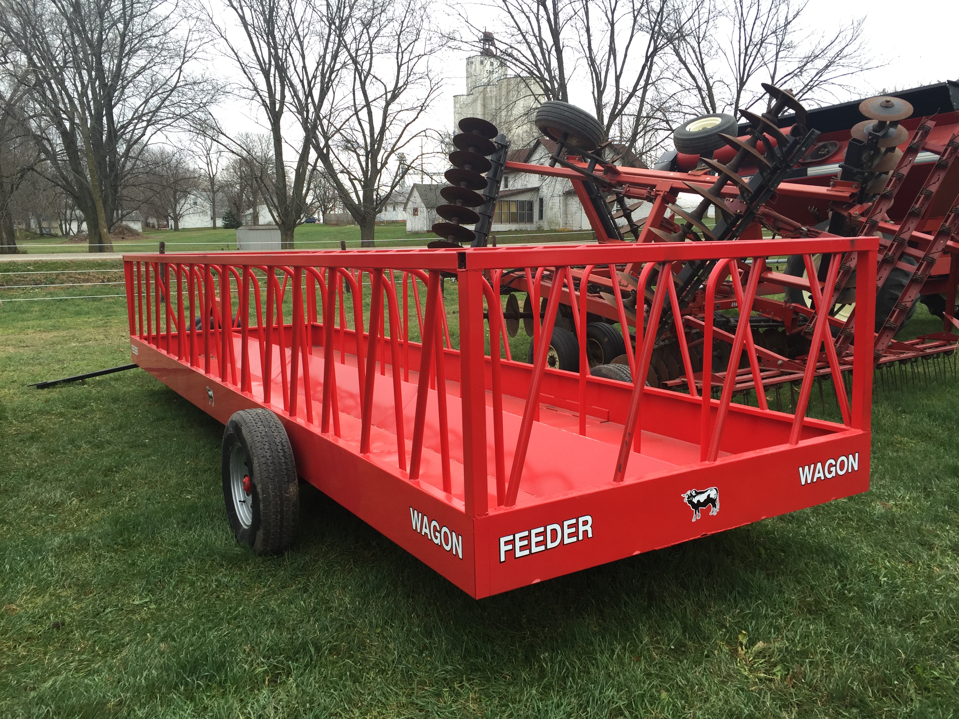 Hay Feed Wagon