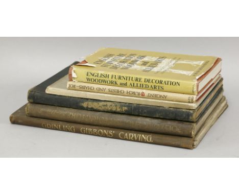 VARIOUS SUBJECTS:1.  Architectural Detail of the Works of Grinling Gibbons.  J Tirant, Early 20th Century;2.  Hurrell, John W