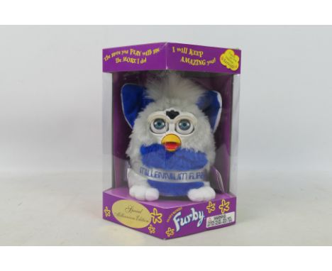 Hasbro - Tiger Electronics - A boxed model #70-894 Special Edition 1998 'Millenium' V1 Electronic Furby by Hasbro. The Furby 