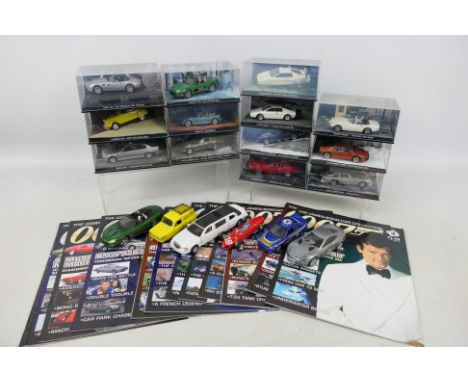 Fabbri - Corgi - Others - A collection of 13 boxed diecast diecast model vehicles from 'The James Bond Car Collection' range 