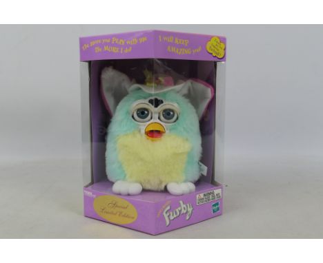 Hasbro - Tiger Electronics - A boxed model #70-880 Special Limited Edition 1998 'Easter' Electronic Furby by Hasbro. The Furb