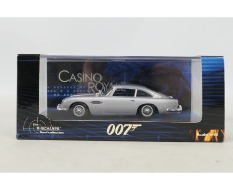 Minichamps - A boxed 1:43 scale Minichamps Bond Collection #436137260 'Casino Royale' Aston Martin DB5. Model appears Mint in