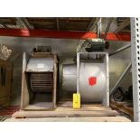 (2) Dayton Blower Fans, Model #3C73B, 15'' Dia. Wheel
