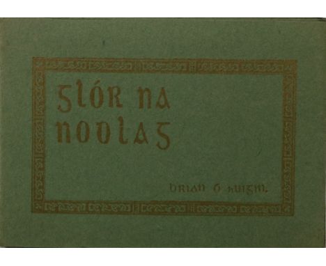 Scarce O'hUigin Item[O'Higgins (Brian)] Glor na Nodlag, 24mo D. (O'Faolaín & Son) n.d. Sole Edition. title & 13pp with Celtic