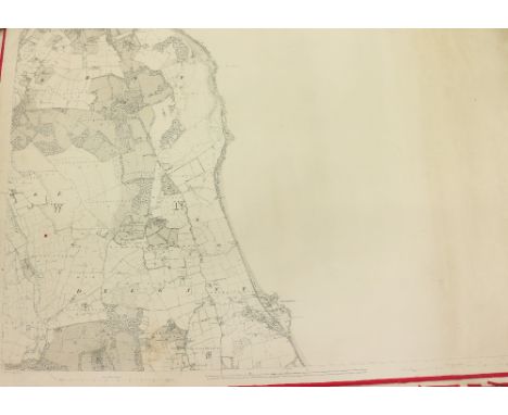 Maps: Co. Galway: Original Manuscript, Map of parts of the Lands of St. Brendans, Lissanruggy and Beannagloos, Co. Galway, by