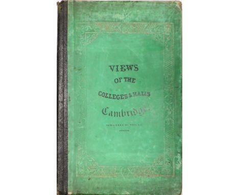 Illustrated Books: Konig? Cent Vues Suisse, oblong 8vo no title, c. 1820, 99 engd. plts., soiled, some damp stains, orig. mor
