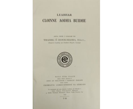 Gilbert (John T.) 'Crede Mihi,' The Most Ancient Register Book of the Archbishops of Dublin..., 4to D. 1897. Lim. Edn. 125 Co