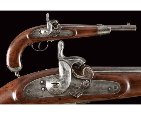 dating: 1862 provenance: Austria, Round, rifled  13.9 mm cal barrel, with the mark 'S' on the breech, provided with front sig