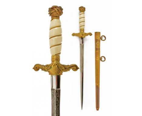 dating: Second quarter of the 20th Century provenance: Yugoslavia, Straight blade engraved for half of its length, bearing ra