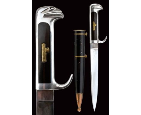 dating: Second quarter of the 19th Century provenance: Kingdom of Italy, Straight, single-and false-edged blade; aluminum gri