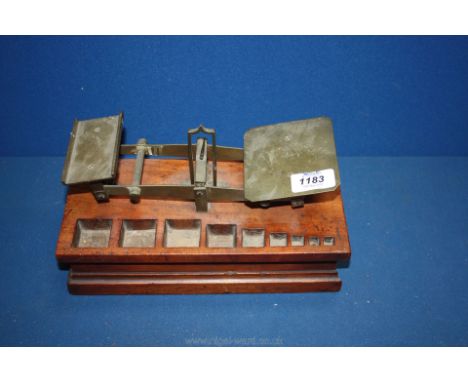 An unusual brass Scales