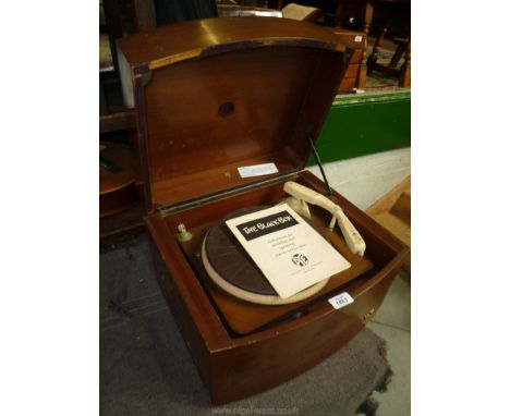 A vintage Pye 'The Black Box' Record Player