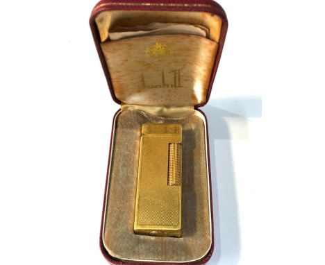 Vintage Dunhill cigarette lighter boxed 