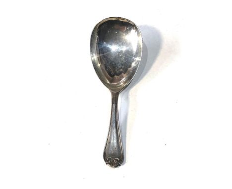 Silver caddy spoon Birmingham silver hallmarks in good condition