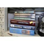 A collection of Tolkien books