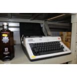 An Olympia typewriter