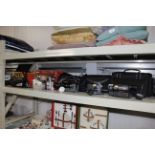 A collection of camcorders to include JVC, Canon,