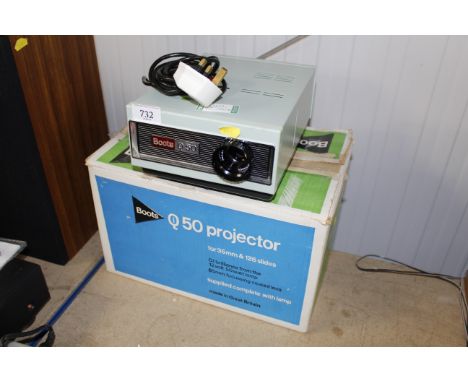 A Boots Q50 projector