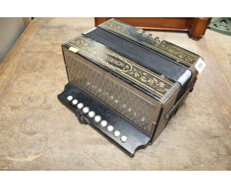 A Hohner accordion 