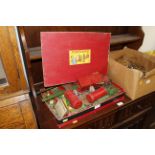 A box of Meccano