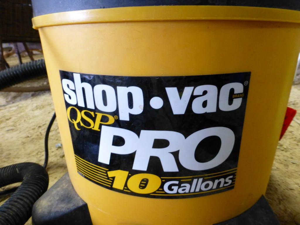 10 gal wet/dry QSP Pro 3 HP Shopvac