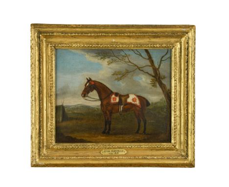 signed and dated "Sartorius 179 3(?)" right of the horse oil on canvas (Dimensions: 23 x 29 cm)(23 x 29 cm)Footnote: Provenan
