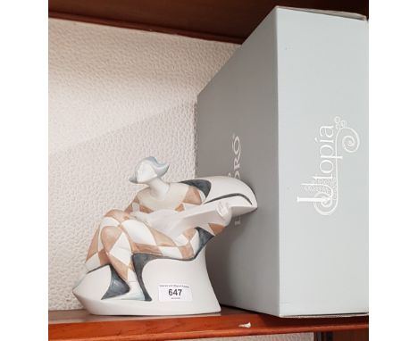 Lladro Utopia figure with boxCondition:- Good, no sign of any damage or repair.