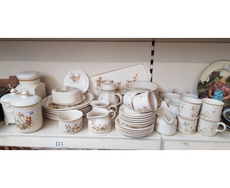 Vintage Marks &amp; Spencer ‘Harvest’ table wares - 52 pieces including dinner plates, bowls, cups &amp; saucers, mugs, lidde