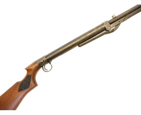 BSA standard .22 air rifle, 19inch barrel, BSA standard .22 air rifle, 19inch barrel, push button loading lever, serial numbe