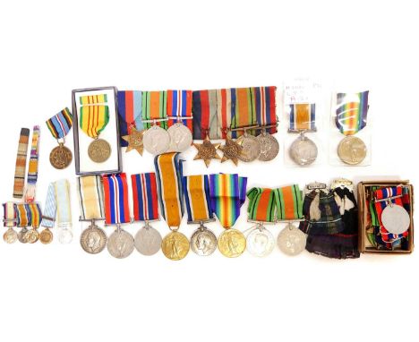 Collection medals Collection medals, to include WWI British War Medal 1914-1918, and Victory Medal for Pte. L.T. Tilt A.S.C M