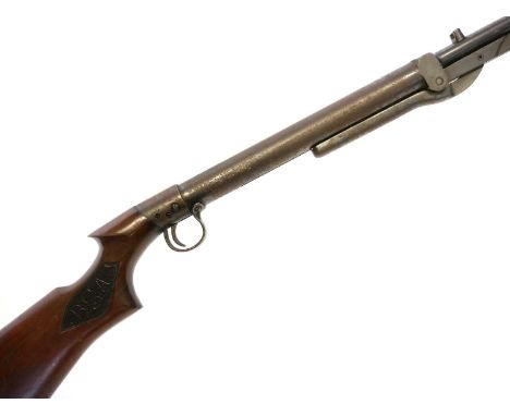BSA standard air rifle BSA standard .22 air rifle, 19inch barrel, serial number S48350.No licence required to buy this item, 