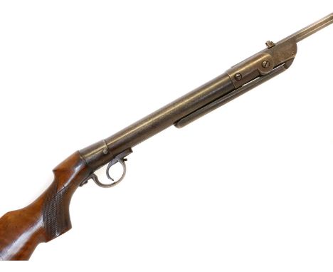 Oscar Tell type Marco .177 break barrel air rifle, Oscar Tell type .177 break barrel air rifle, 19 inch octagonal to round ba
