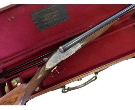 W. C. Carswell Liverpool 12 bore side by side shotgun LICENCE REQUIRED  W. C. Carswell Liverpool 12 bore side by side shotgun