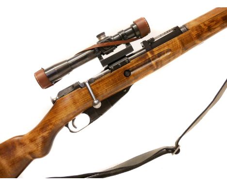 Finnish M39 7.62 bolt action rifle LICENCE REQUIRED Finnish Tikka M39 Mosin Nagant bolt action Rifle, 28inch barrel, fitted w