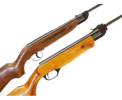 Two air rifles Two air rifles, to include a Webley Ranger .177 air rifle and a Baikal USSR model 38 .22 air rifle.No licence 