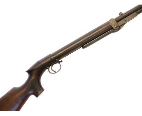 BSA .177 Improved Model B air rifle, BSA .177 Improved Model B air rifle, 19inch barrel, spade or bayonet type loading lever 