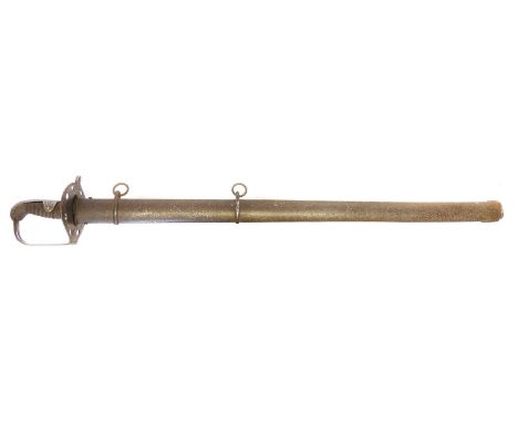 1796 pattern heavy cavalry sabre 1796 pattern heavy cavalry trooper’s sabre, with tapered point probably modified from an ori