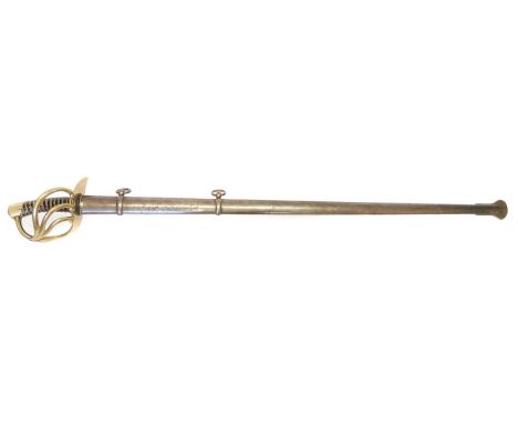 French Heavy Cavalry Cuirassiers trooper’s sword, French Heavy Cavalry Cuirassiers trooper’s sword, with double fullered Klin