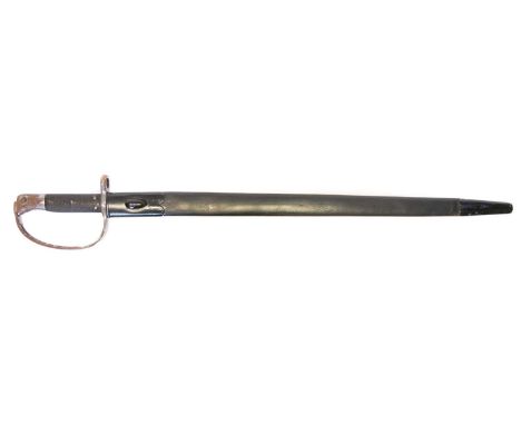 Martini Henry 1879 Artillery sword bayonet Martini Henry 1879 Artillery sword bayonet, fullered blade with saw back, and doub