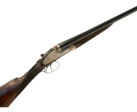 Charles Lancaster 12 bore side by side shotgun LICENCE REQUIRED Charles Lancaster Grade C 12 bore side by side shotgun, gun n