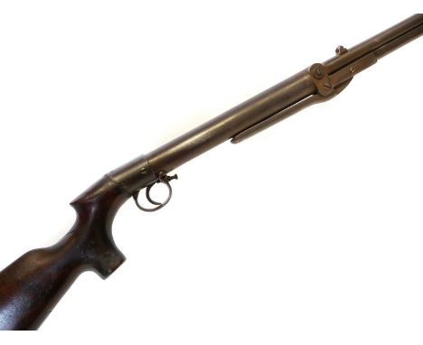 BSA .177 air rifle, BSA .177 air rifle, 19inch barrel, spade or bayonet type loading lever, serial number 4281.No licence req
